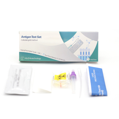 10-15 دقيقة Antigen Rapid Test Home Kit SARS-CoV-2